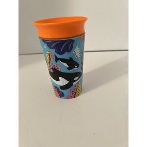Munchkin Miracle 360 WildLove Sippy Cup 9 oz‎ Orca Unisex